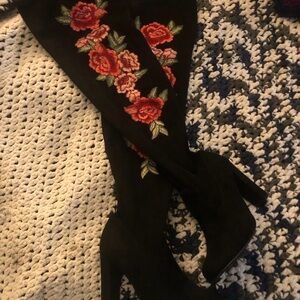 Size 8.5 plus size thigh highs